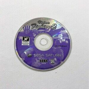 Virtua Fighter 2 Sega Saturn Game Disc JUNK Scratch DOES NOT WORK